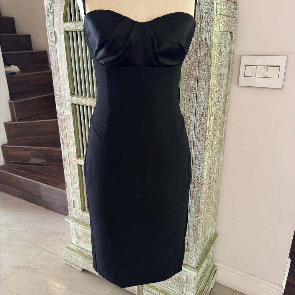 Guess by Marciano Black Strapless Dress